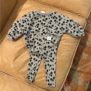 Zara matching sweatsuit 9-12m